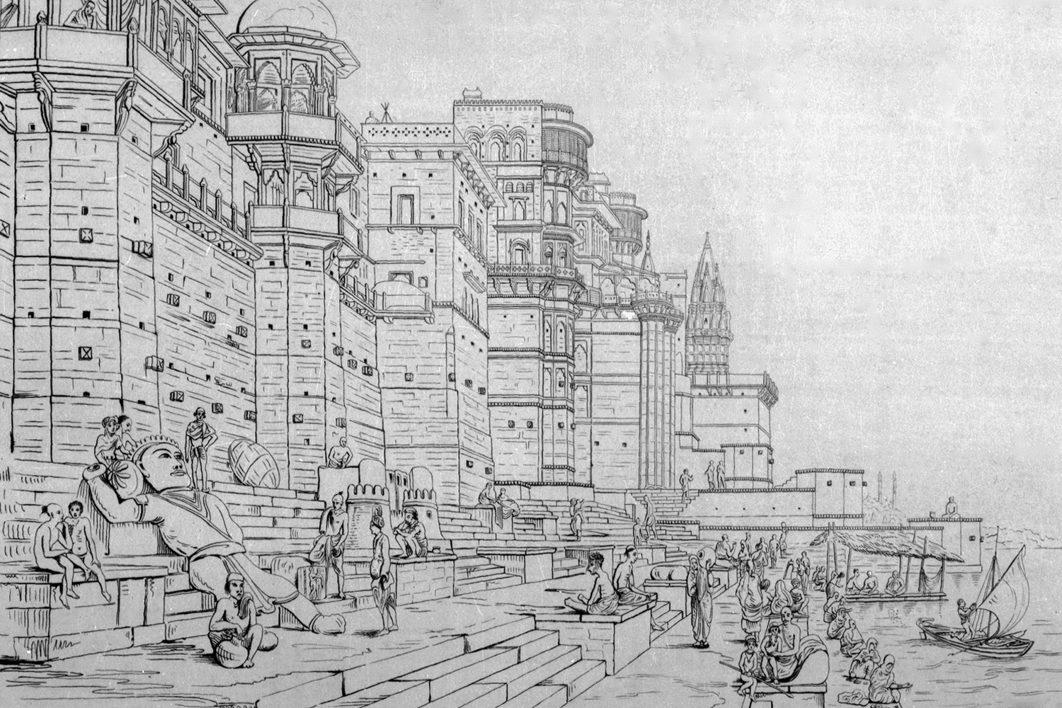 Banaras Ghats, Varanasi, Uttar Pradesh