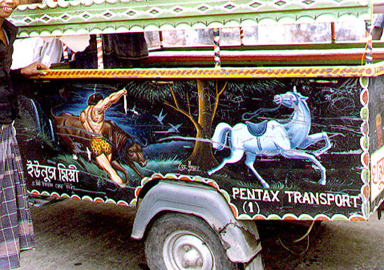 Conveyance Arts in Bangladesh, India and Pakistan