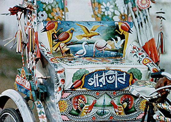 Conveyance Arts in Bangladesh, India and Pakistan