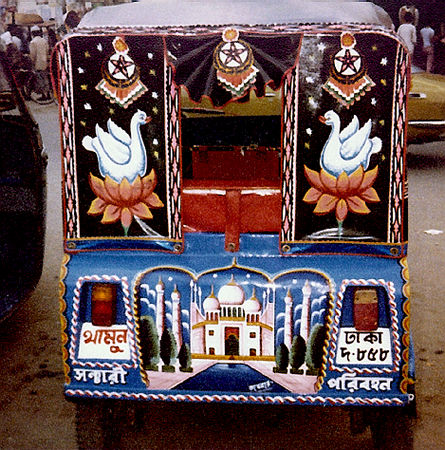Conveyance Arts in Bangladesh, India and Pakistan