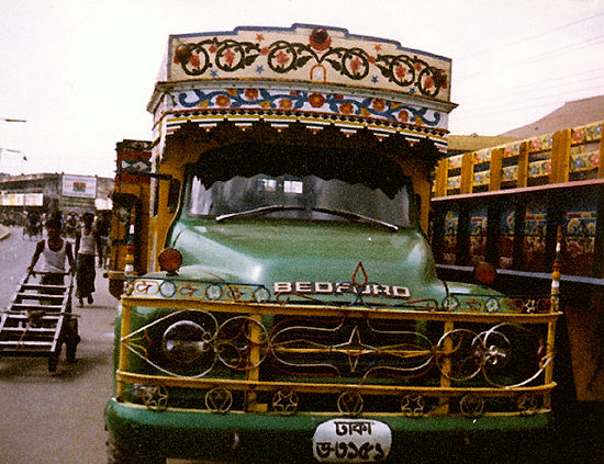 Conveyance Arts in Bangladesh, India and Pakistan