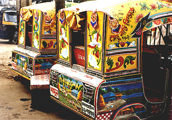 Conveyance Arts in Bangladesh, India and Pakistan