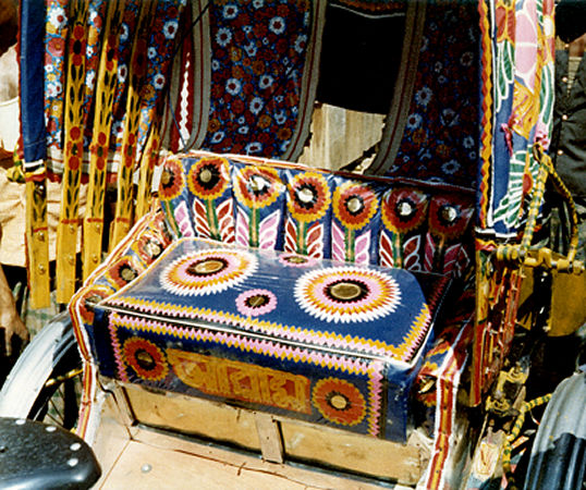 Conveyance Arts in Bangladesh, India and Pakistan