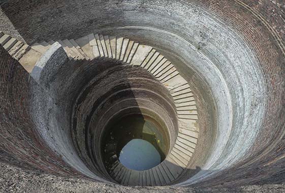 Helical well, Champaner, Gujarat