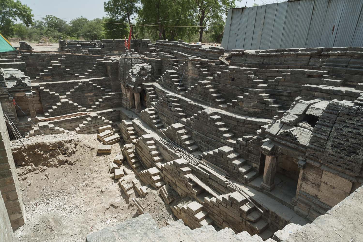 Temple and Kund, Roda, Gujarat