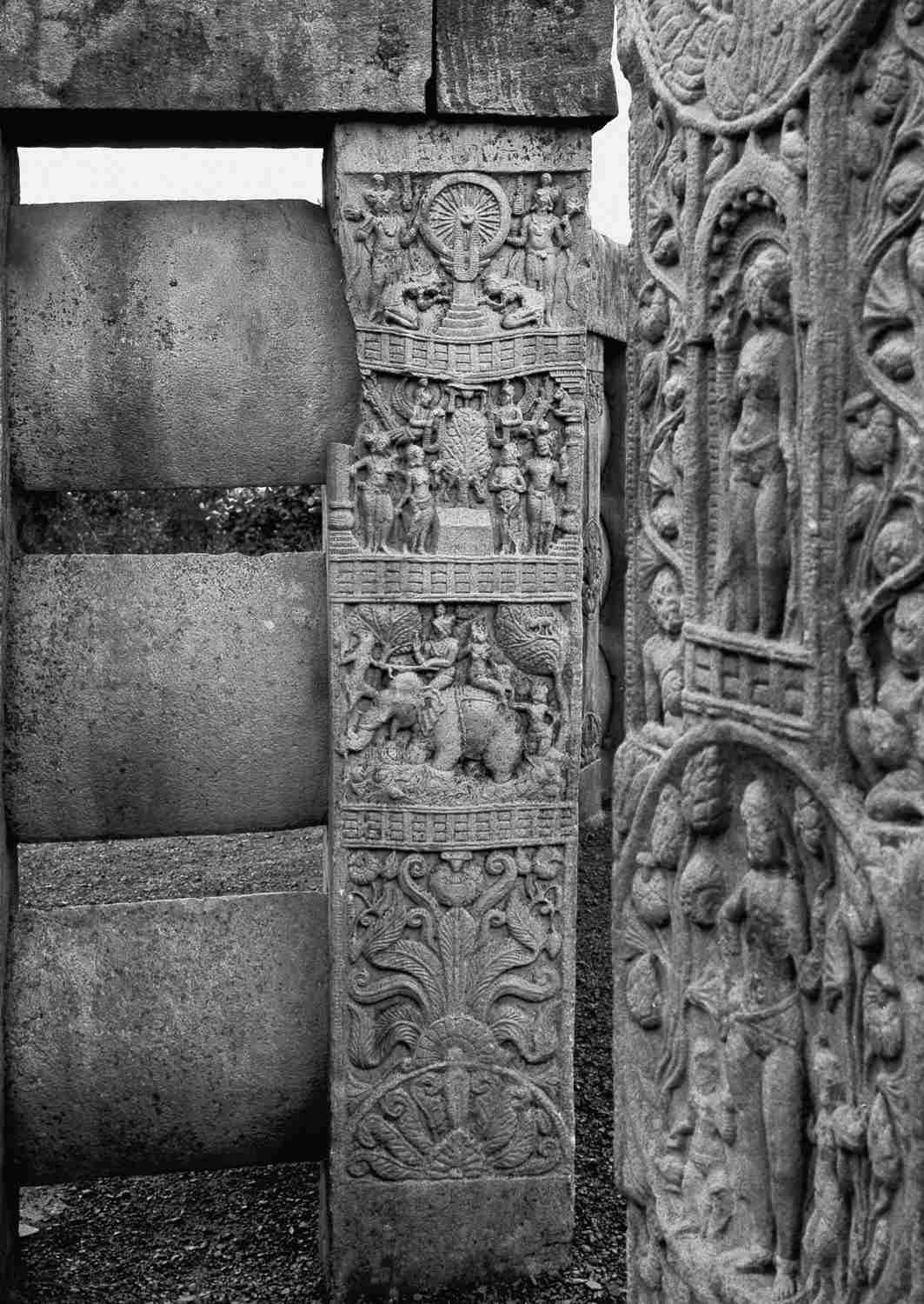 Stupa 2, Sanchi, Madhya Pradesh