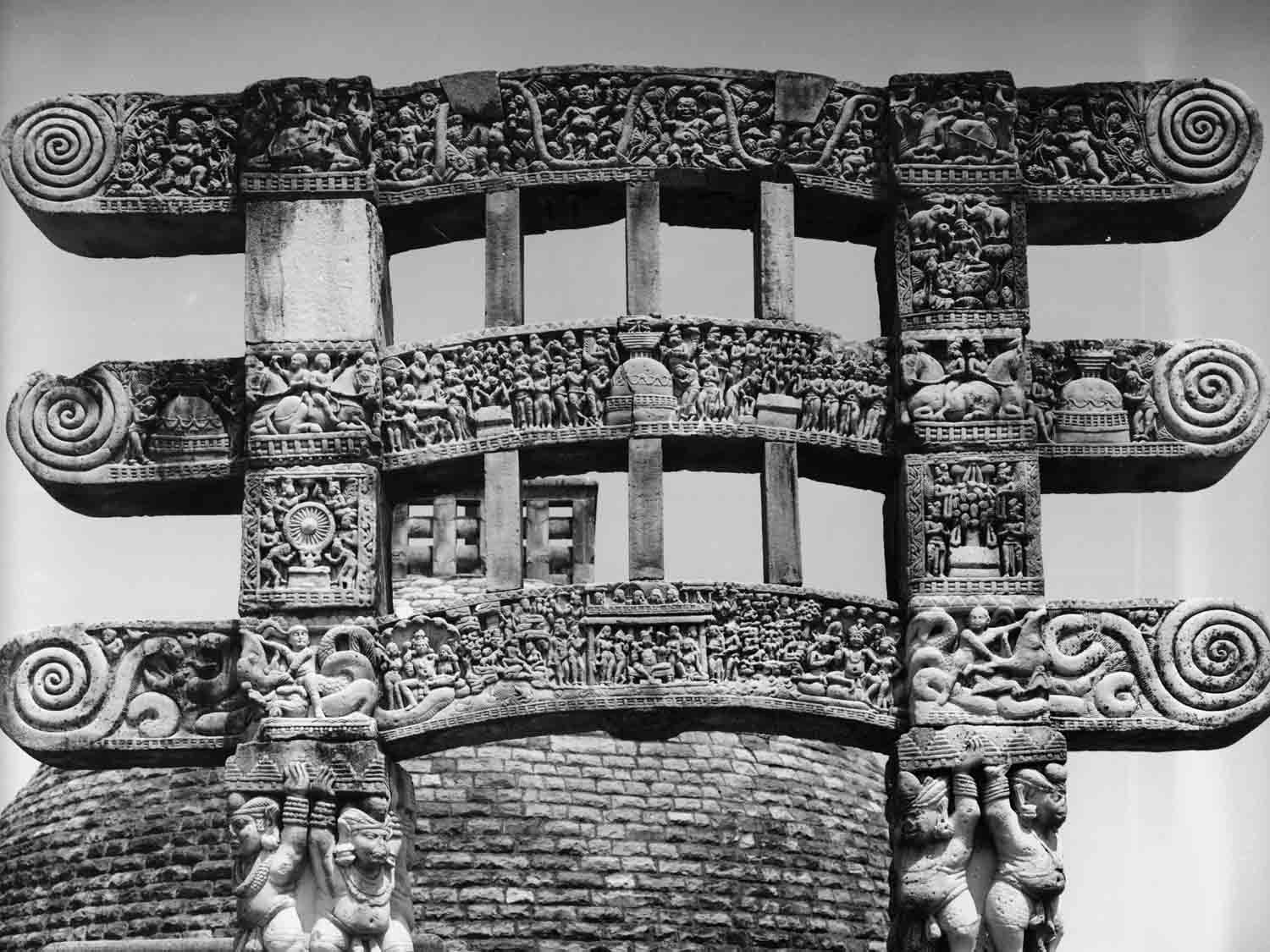 Stupa 3, Sanchi, Madhya Pradesh
