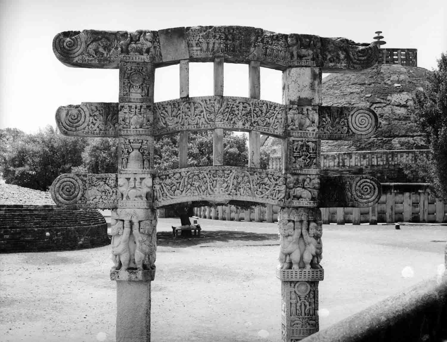 Stupa 3, Sanchi, Madhya Pradesh