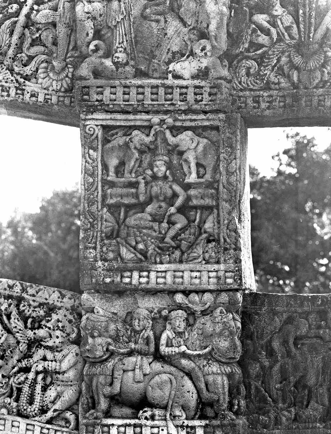Stupa 3, Sanchi, Madhya Pradesh