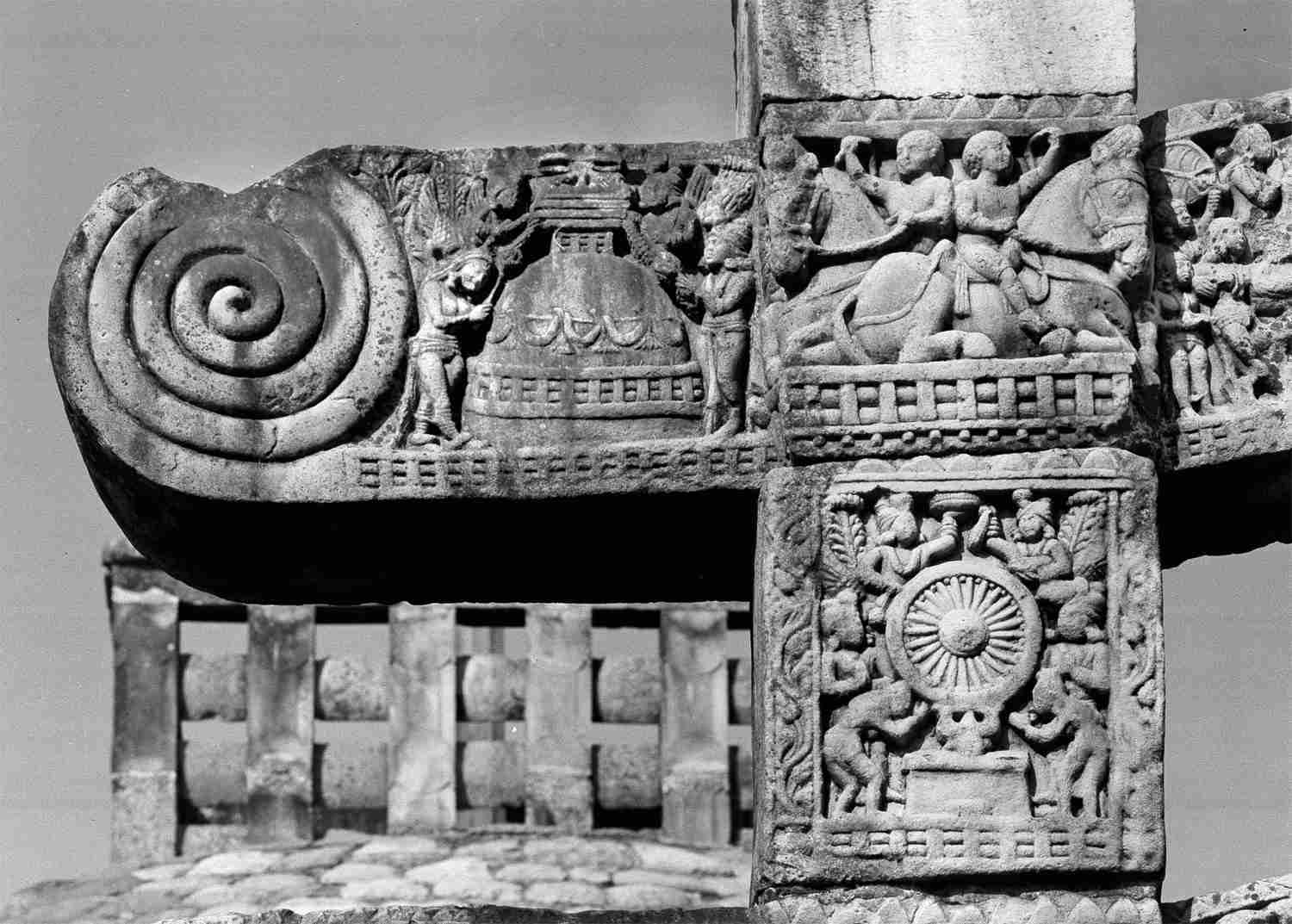 Stupa 3, Sanchi, Madhya Pradesh