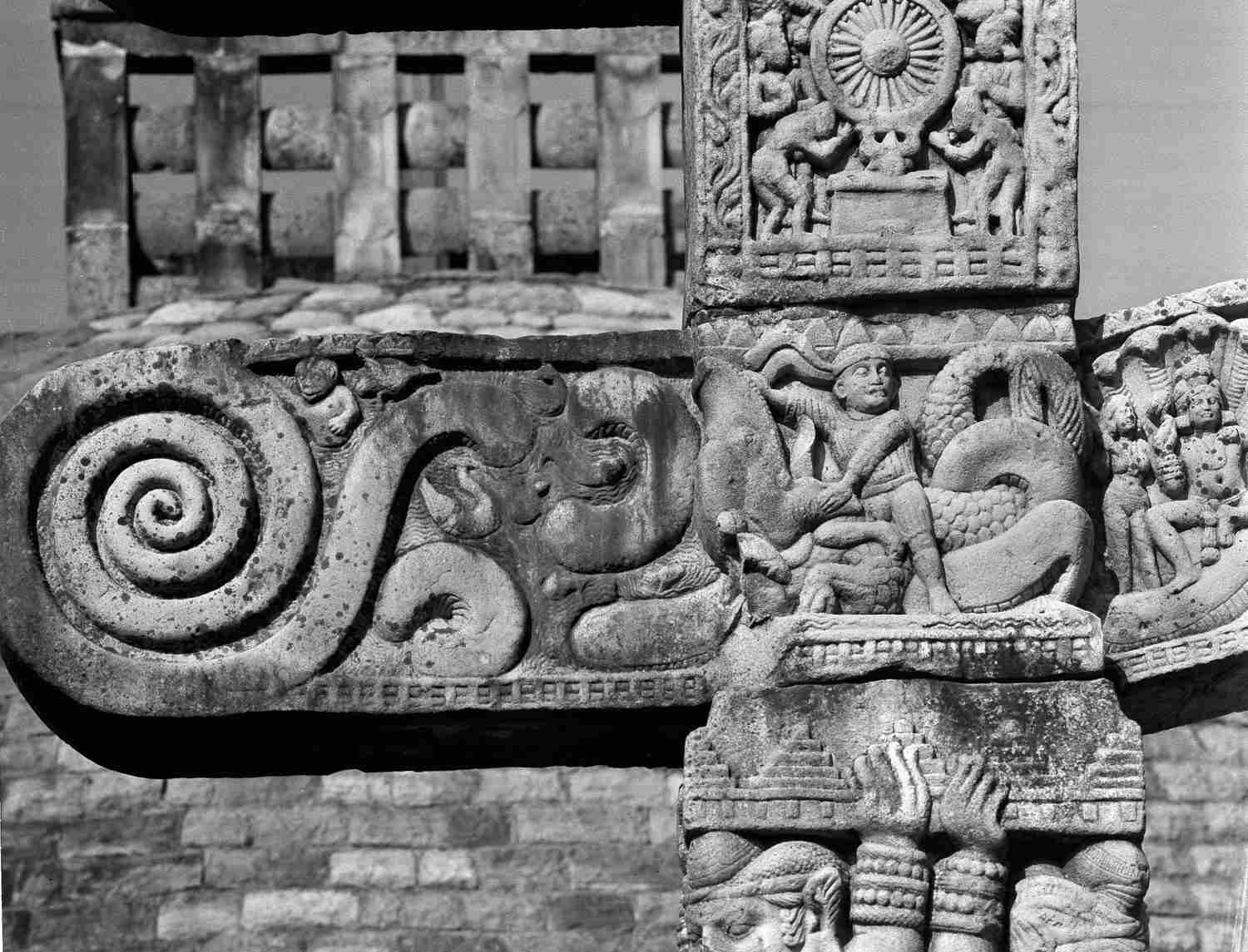 Stupa 3, Sanchi, Madhya Pradesh