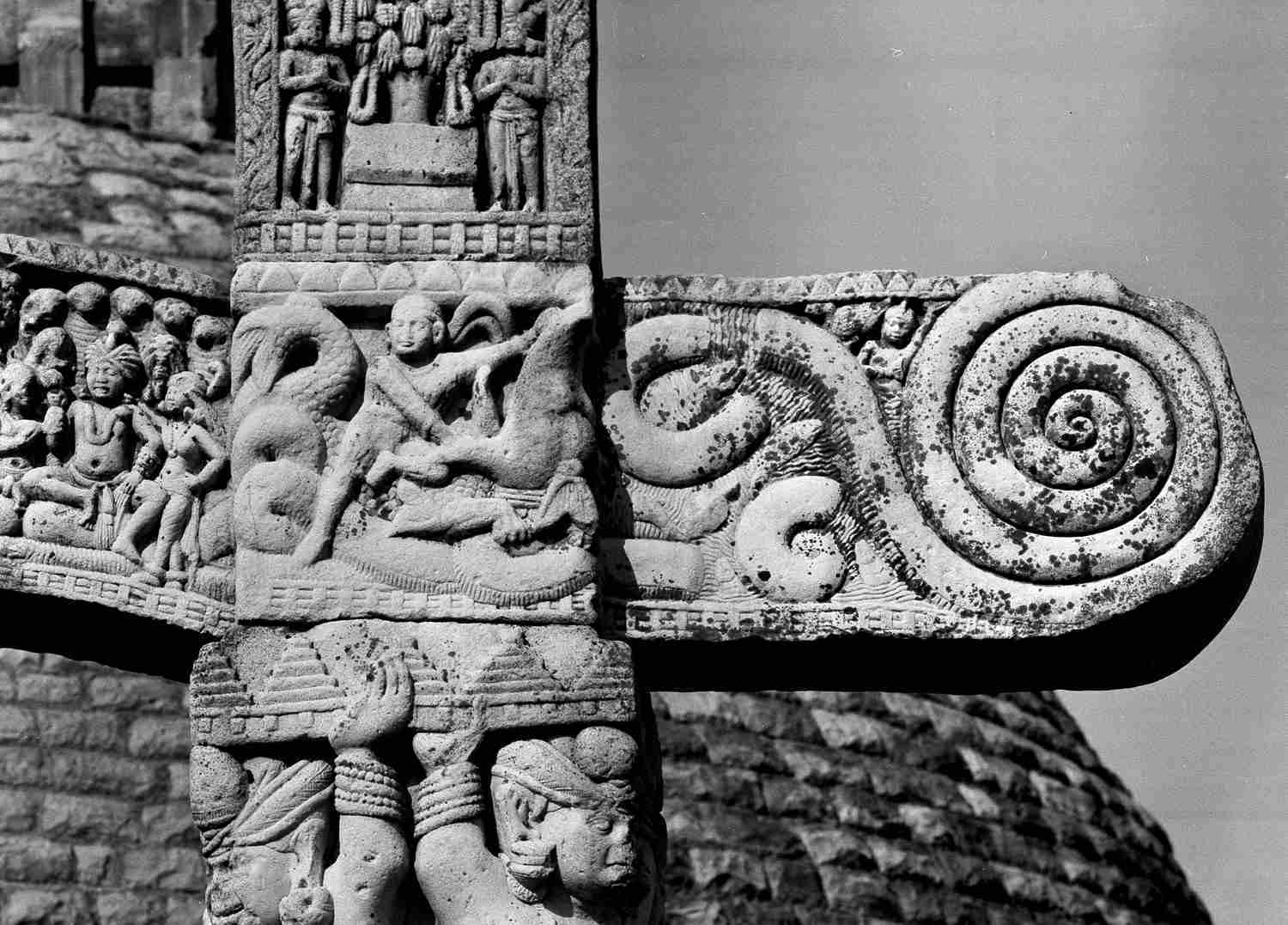 Stupa 3, Sanchi, Madhya Pradesh