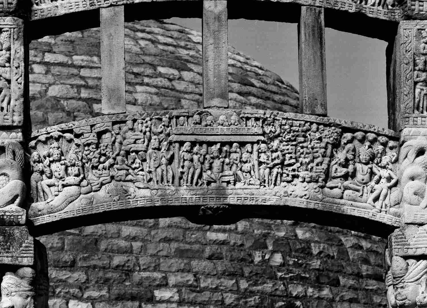 Stupa 3, Sanchi, Madhya Pradesh