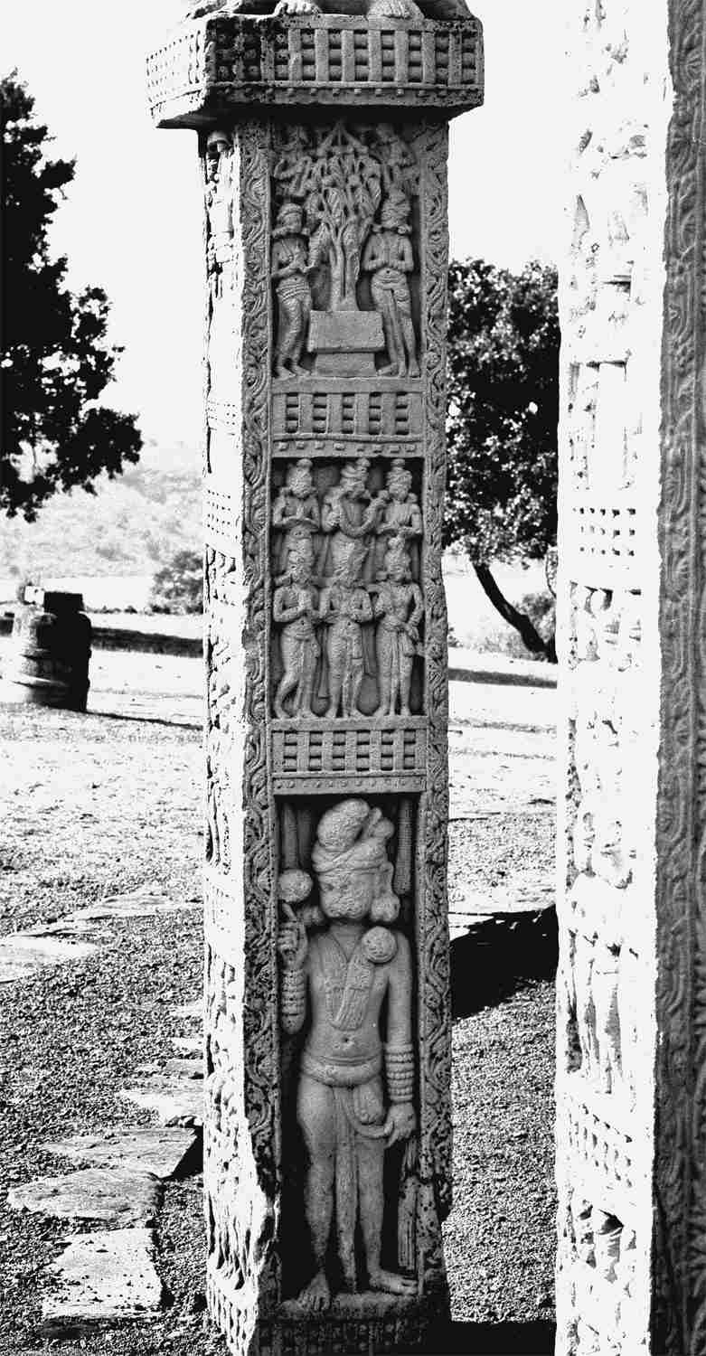 Stupa 3, Sanchi, Madhya Pradesh