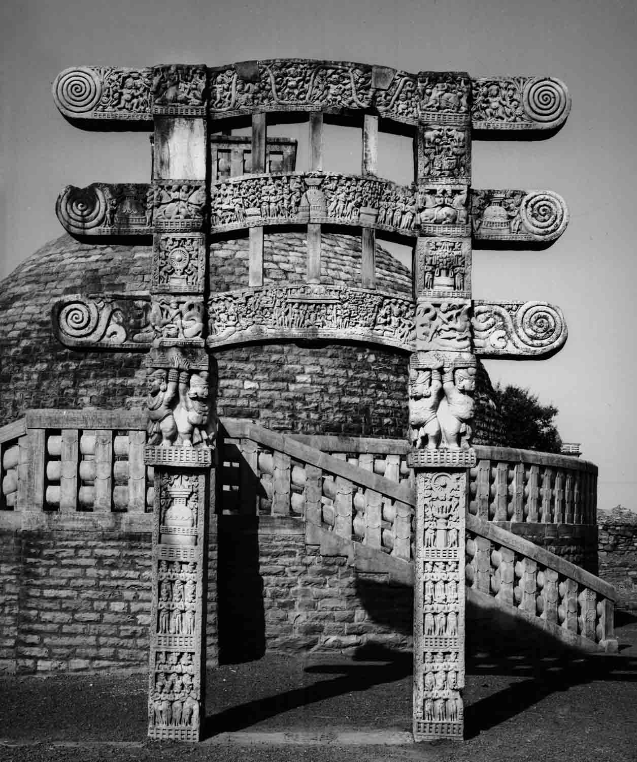 Stupa 3, Sanchi, Madhya Pradesh