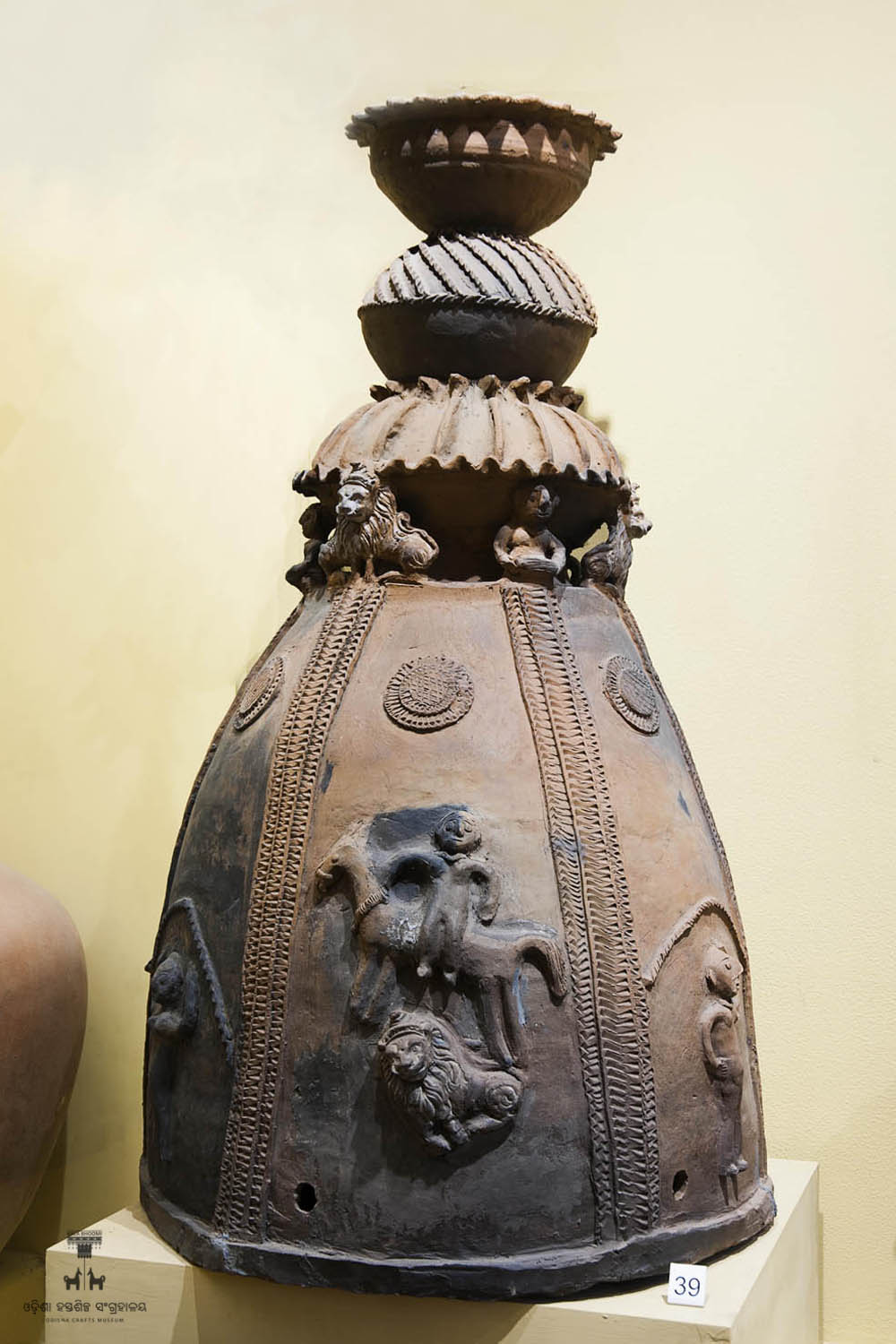 Kala Bhoomi Odisha Crafts Museum, Bhubaneswar, Odisha. 