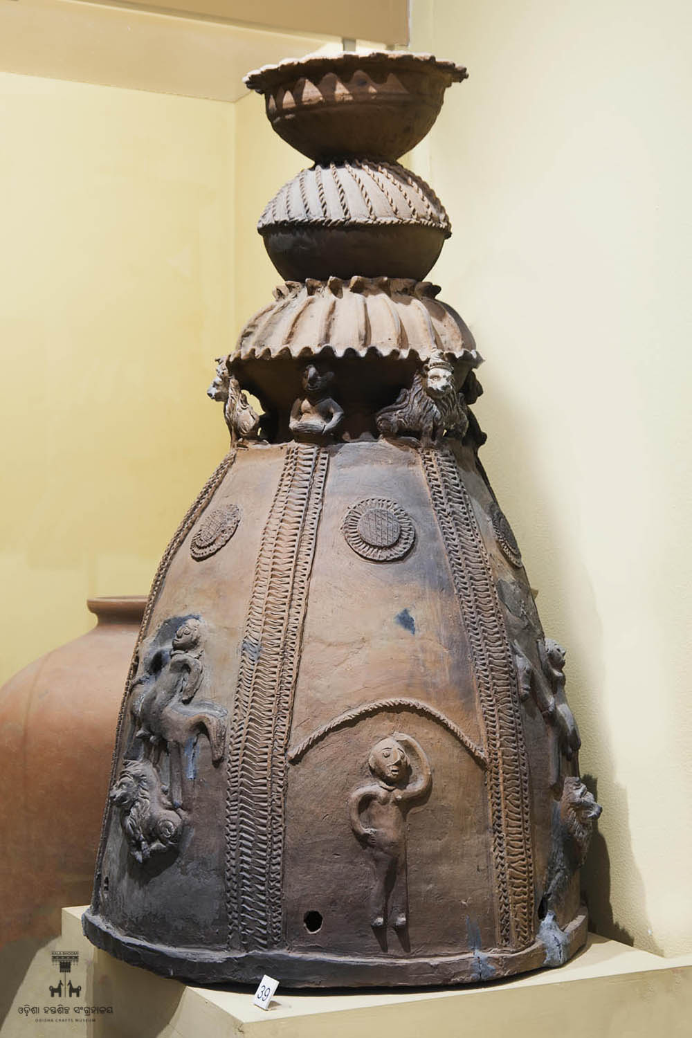Kala Bhoomi Odisha Crafts Museum, Bhubaneswar, Odisha. 