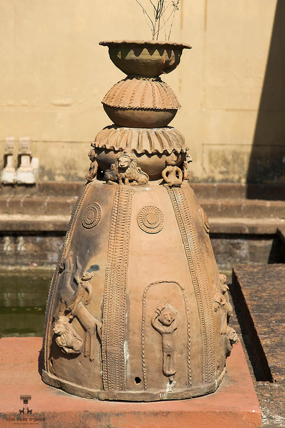 Kala Bhoomi Odisha Crafts Museum, Bhubaneswar, Odisha. 