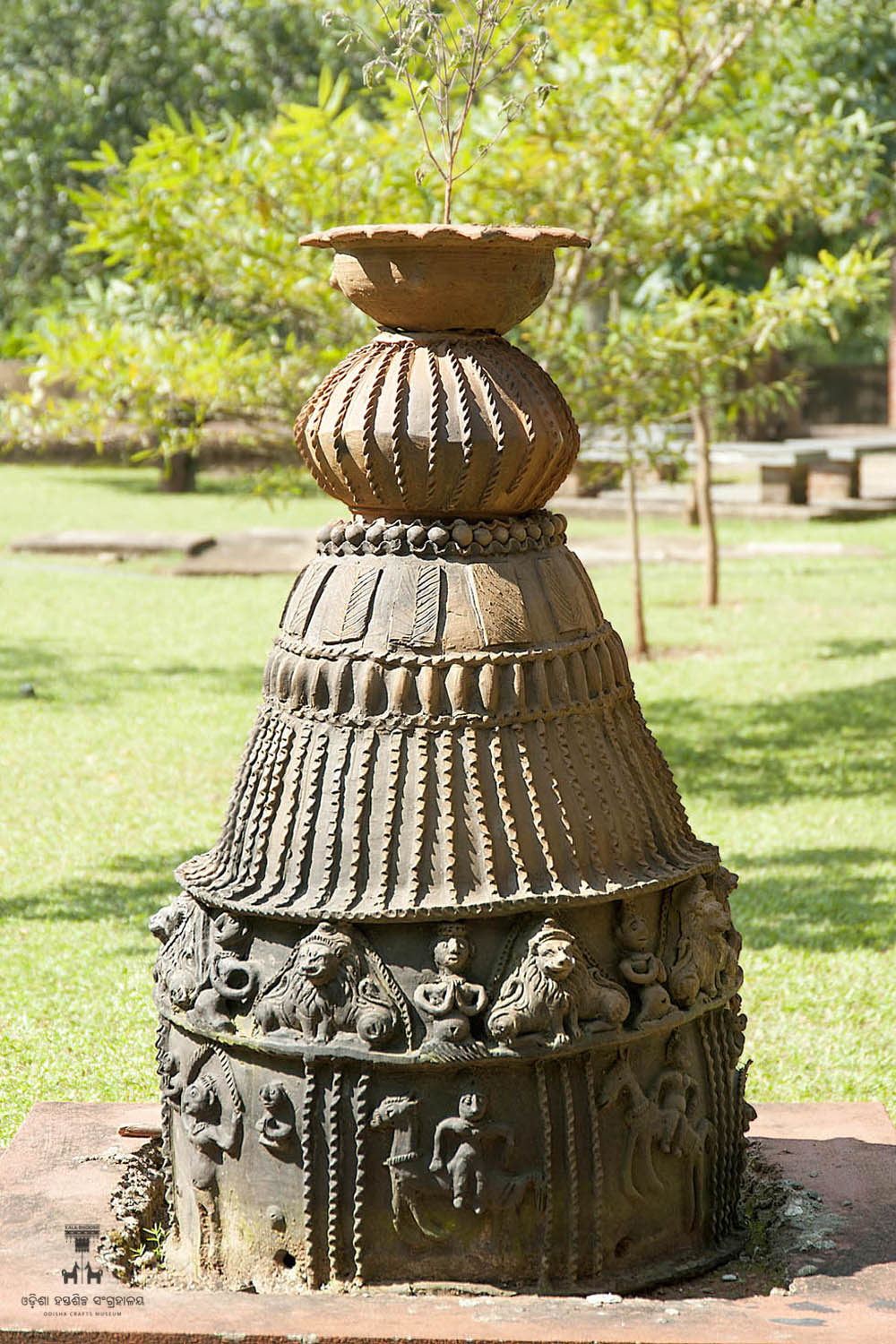 Kala Bhoomi Odisha Crafts Museum, Bhubaneswar, Odisha. 