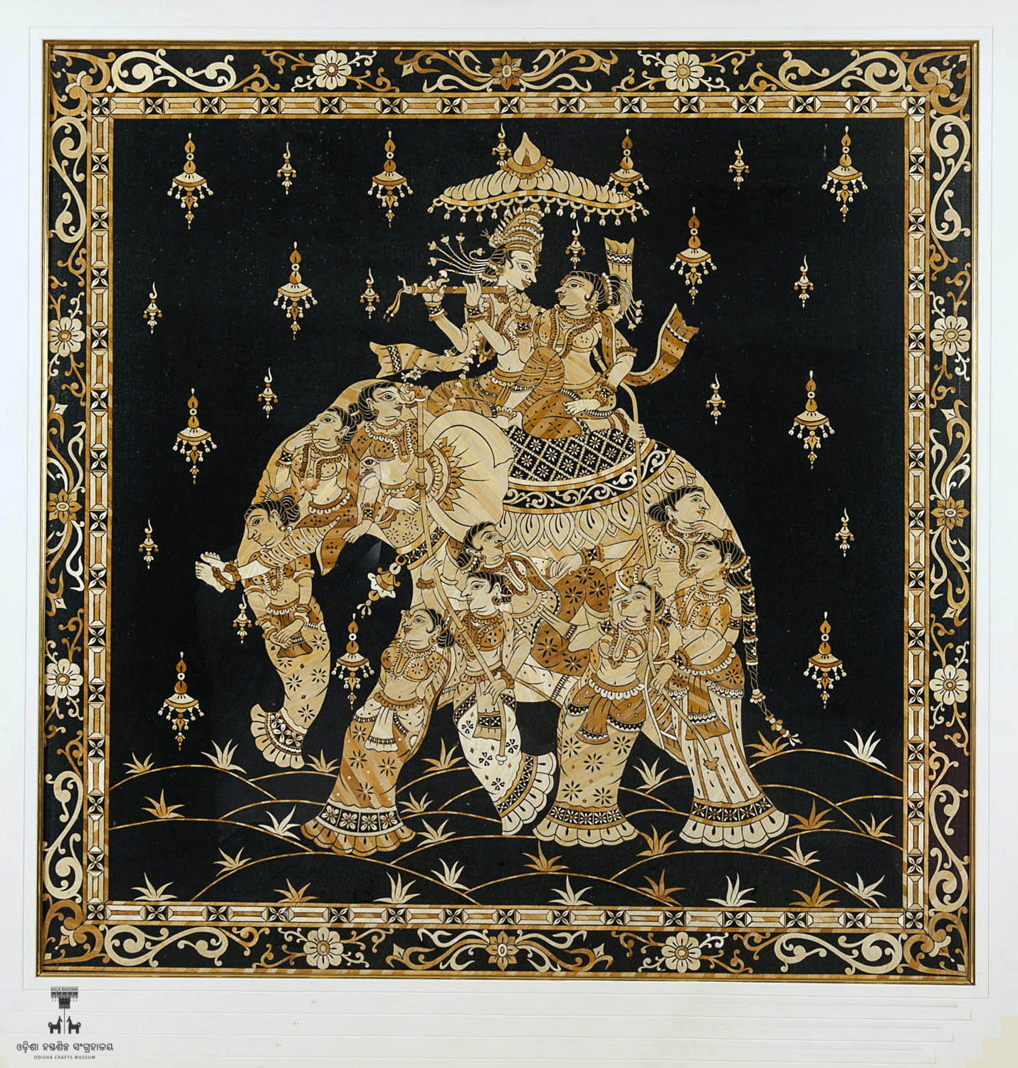 Kala Bhoomi Odisha Crafts Museum, Bhubaneswar, Odisha. 