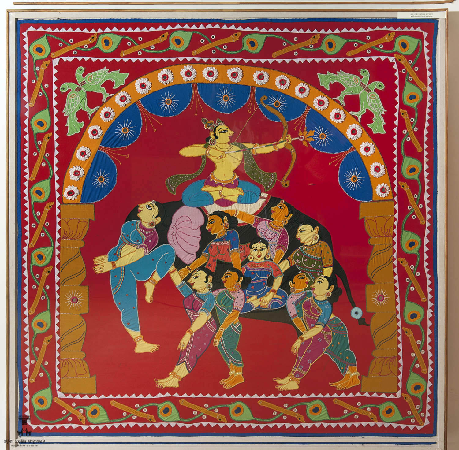 Kala Bhoomi Odisha Crafts Museum, Bhubaneswar, Odisha. 
