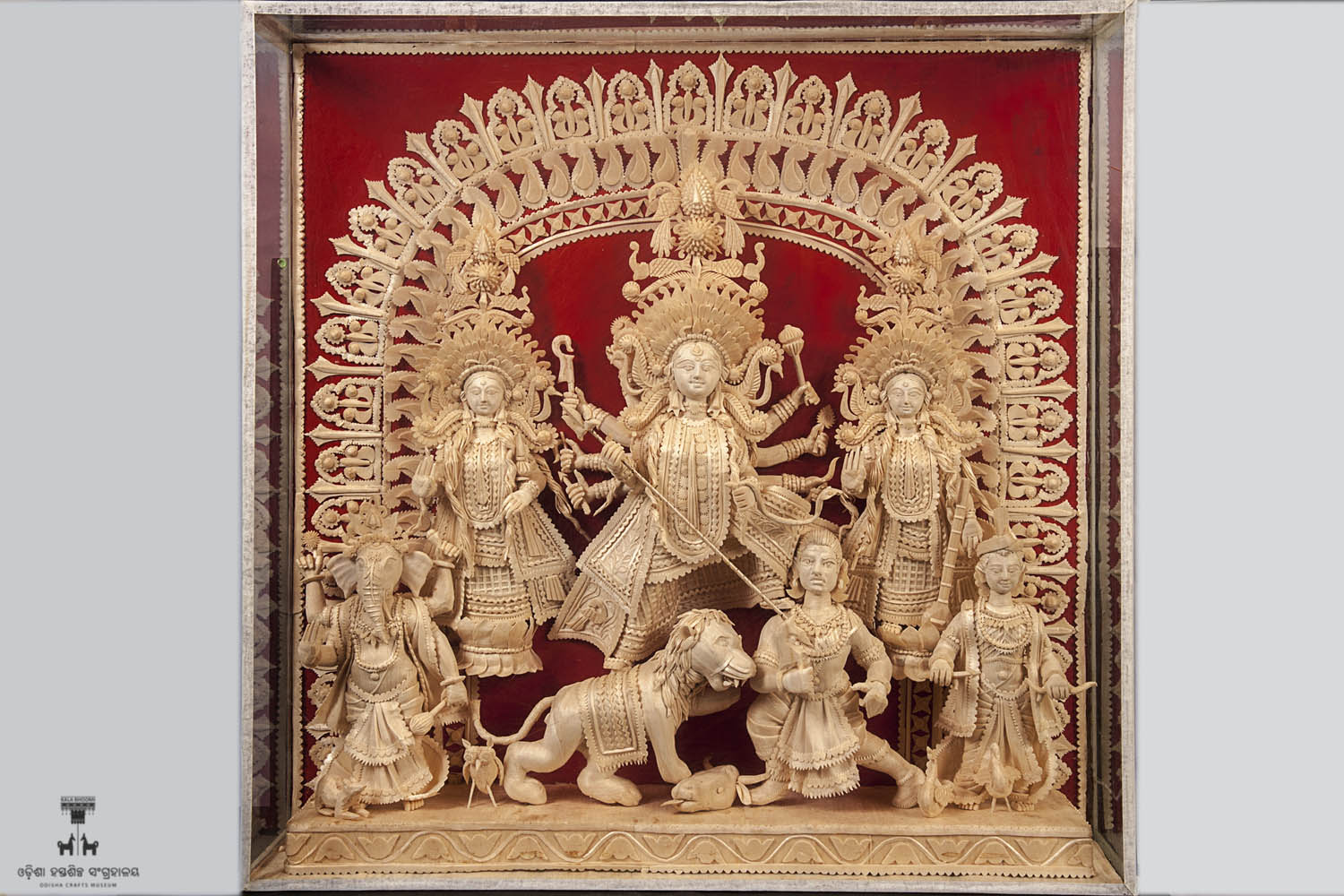 Kala Bhoomi Odisha Crafts Museum, Bhubaneswar, Odisha. 