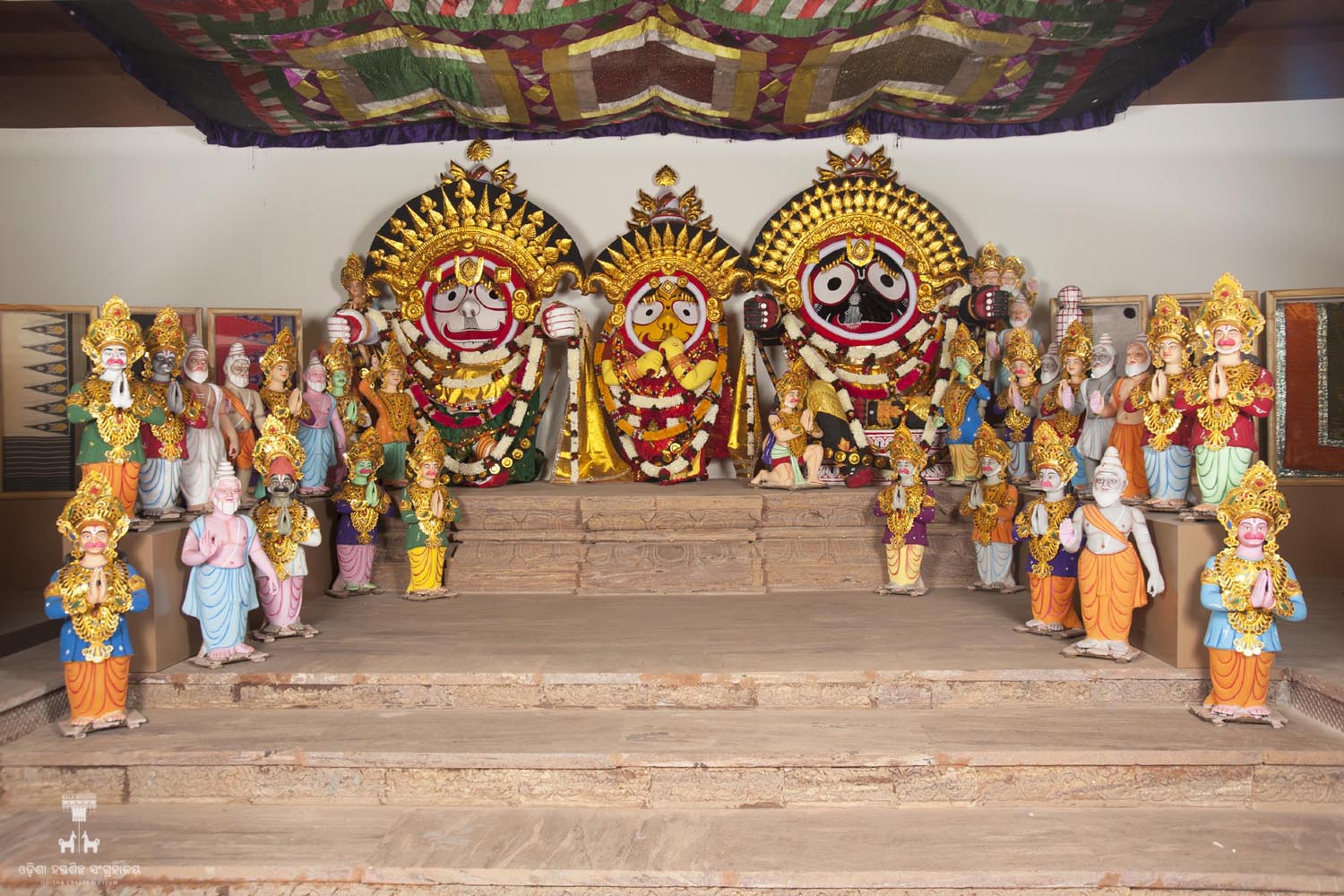 Kala Bhoomi Odisha Crafts Museum, Bhubaneswar, Odisha. 