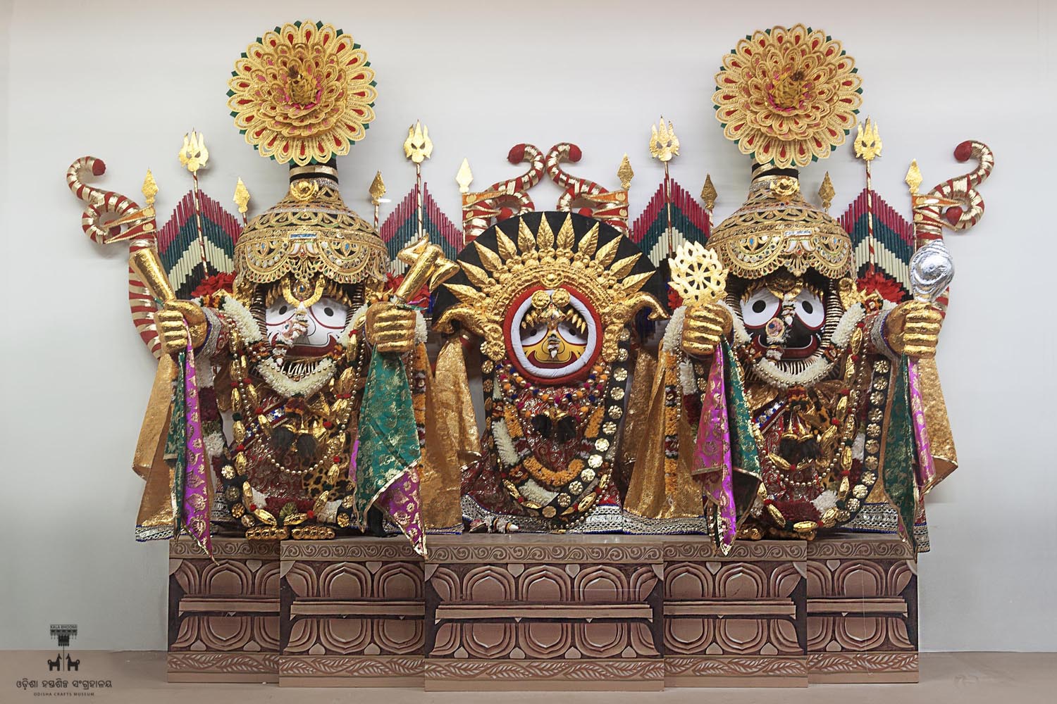 Kala Bhoomi Odisha Crafts Museum, Bhubaneswar, Odisha. 