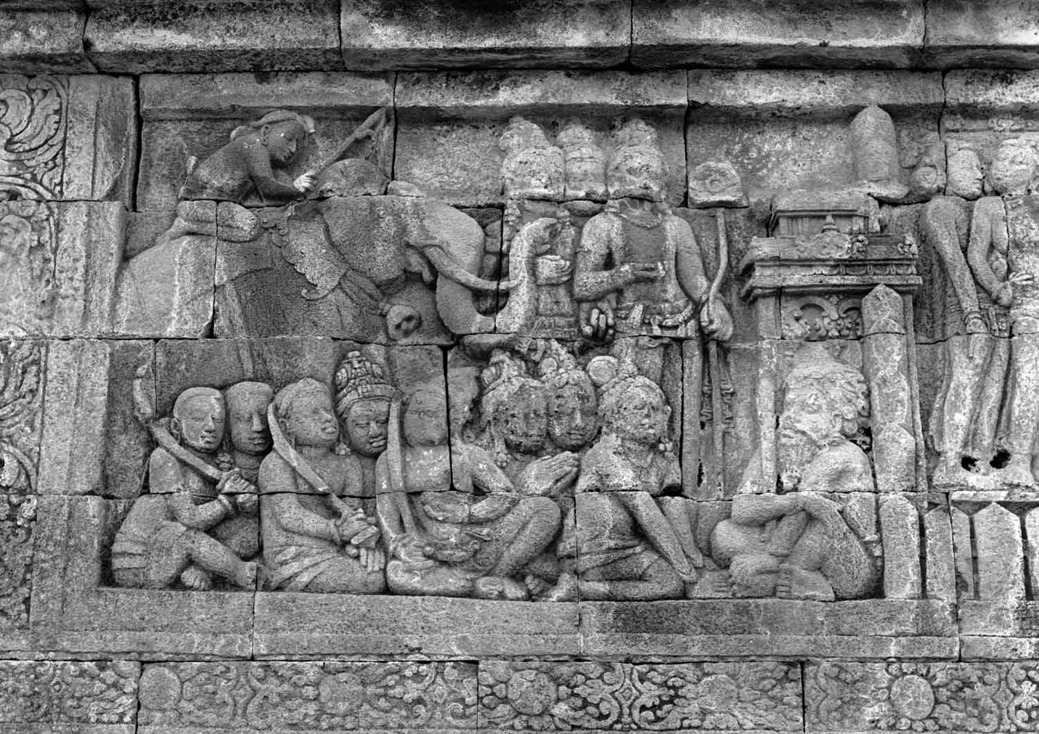 Borobudur, Central Java, Indonesia