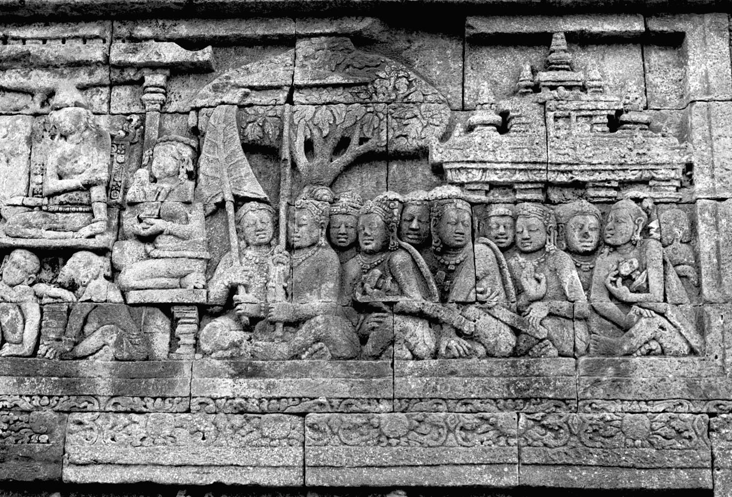 Borobudur, Central Java, Indonesia