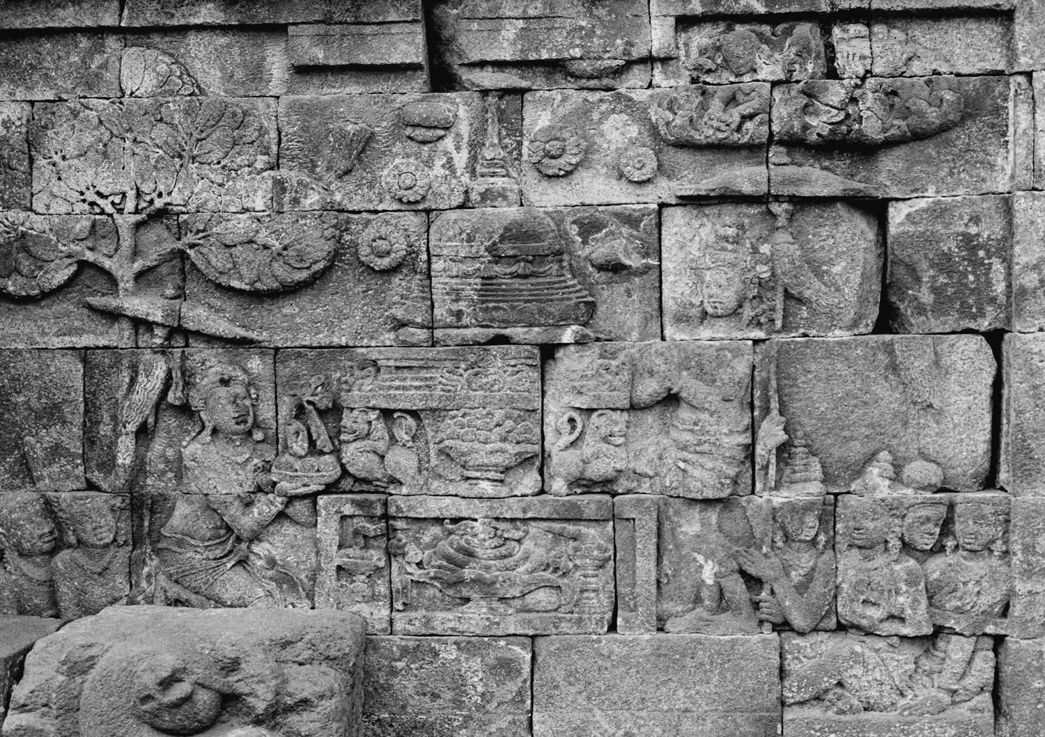 Borobudur, Central Java, Indonesia