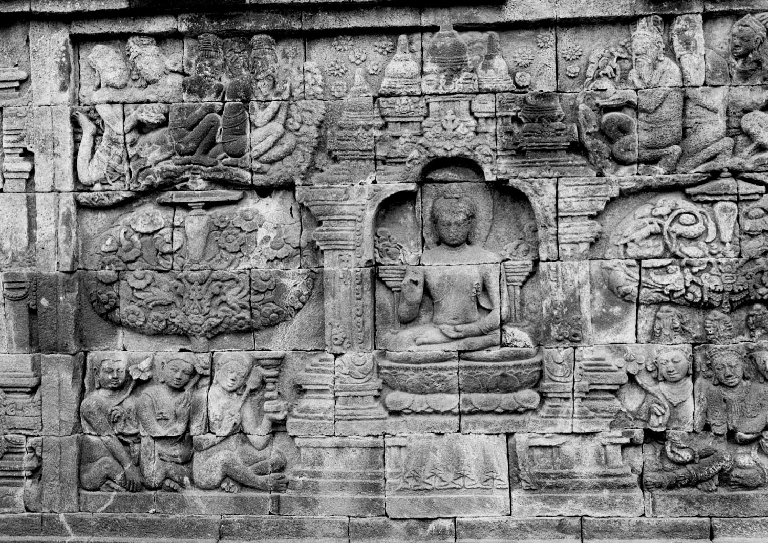 Borobudur, Central Java, Indonesia
