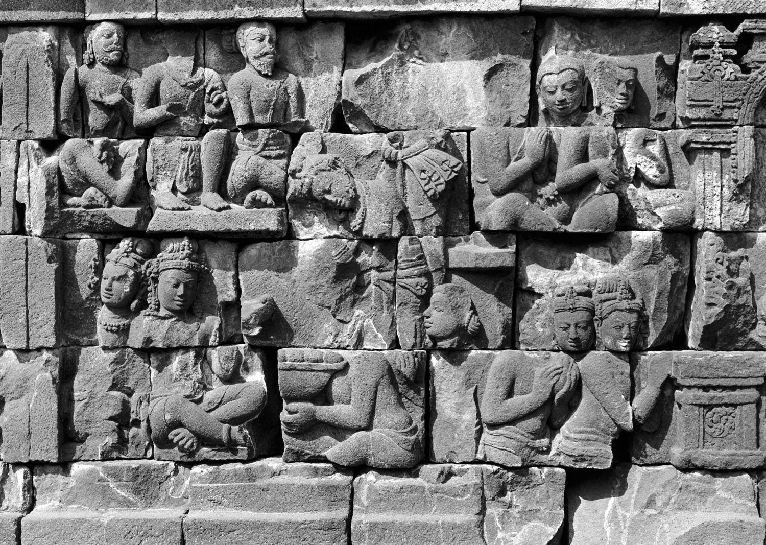 Borobudur, Central Java, Indonesia