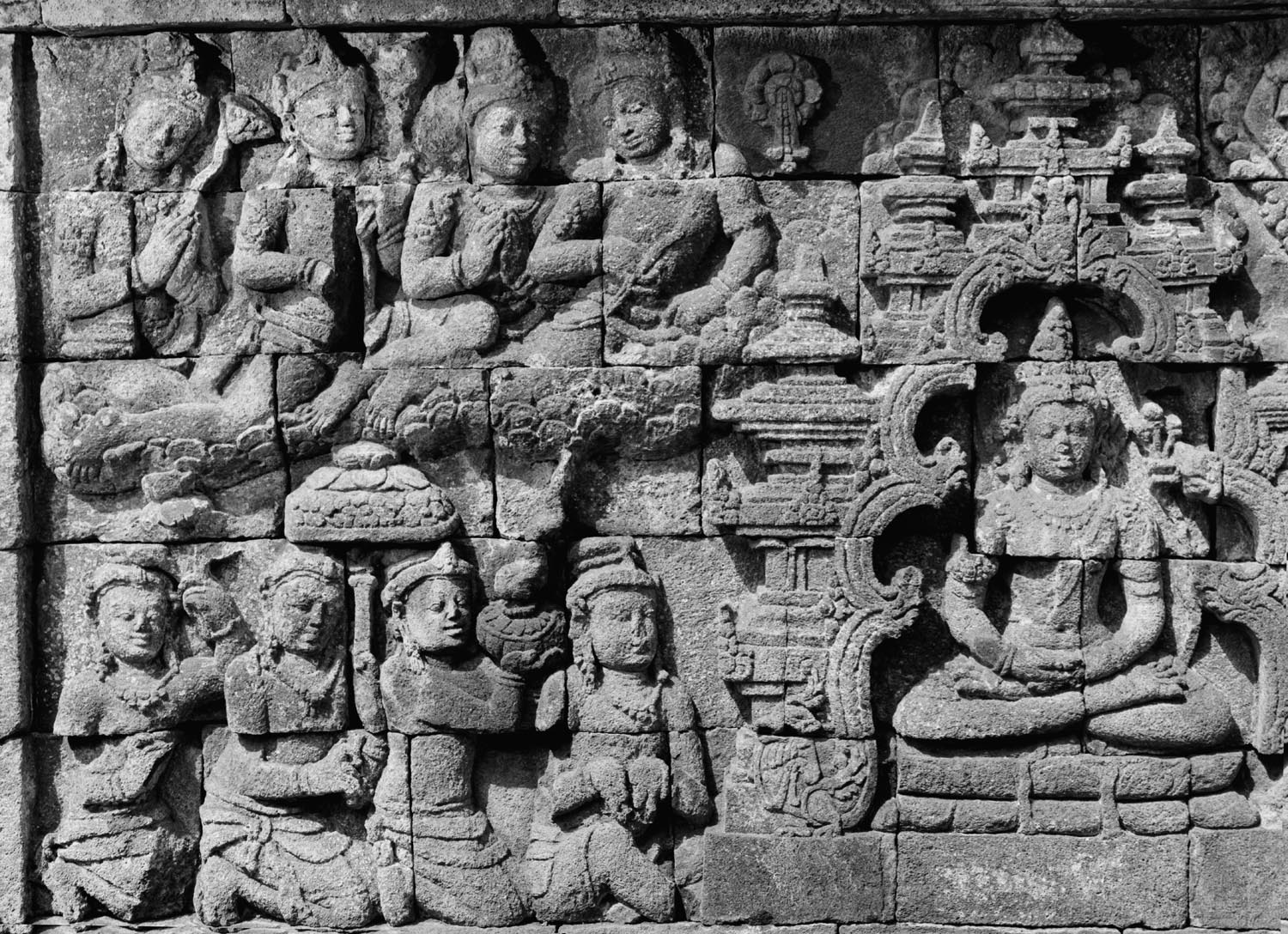Borobudur, Central Java, Indonesia