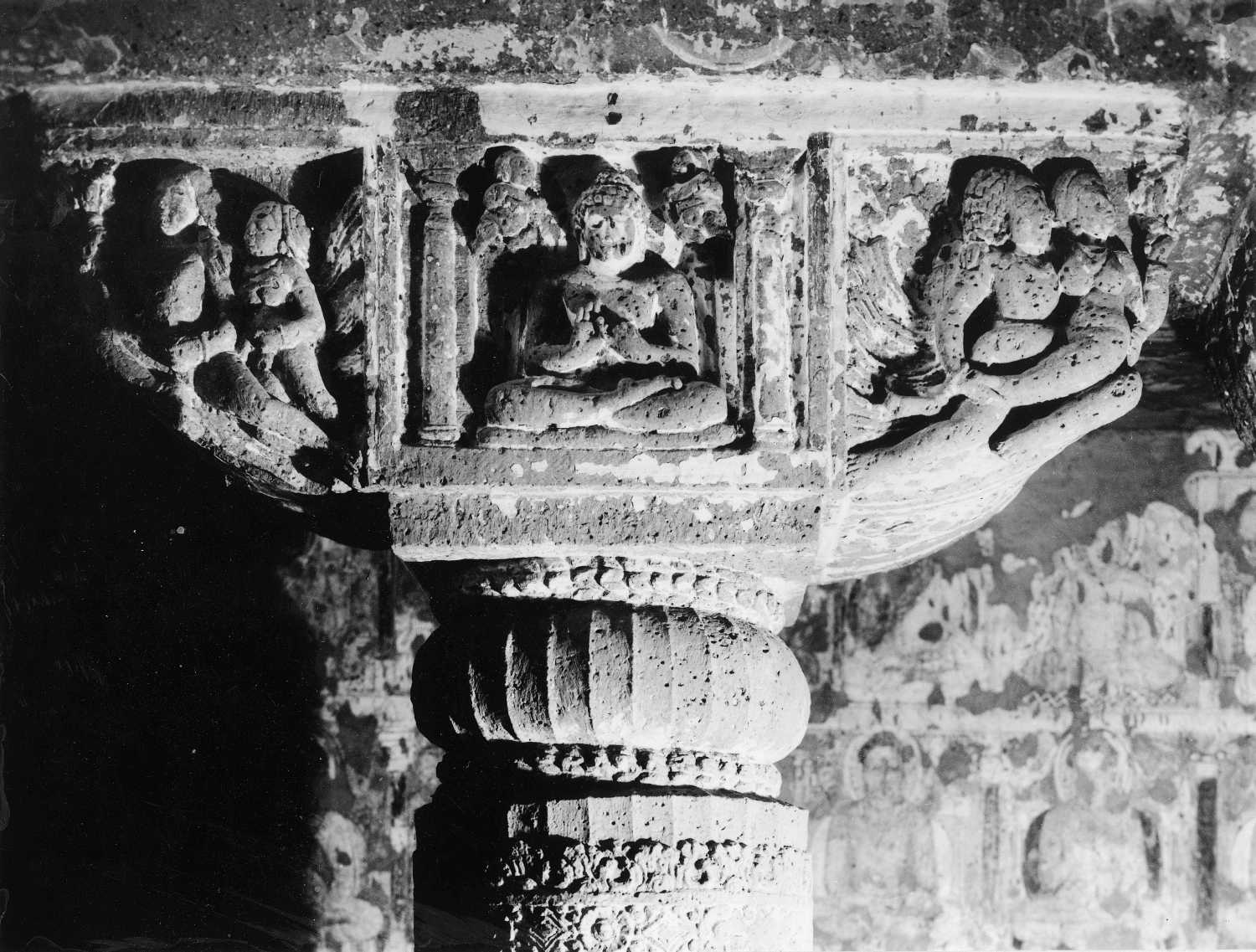 Cave 19, Ajanta, Aurangabad, Maharashtra