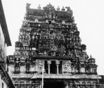 Gopuras, Srirangam, Tamil Nadu