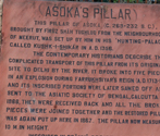 Asokan Pillar (Hindurao), Delhi