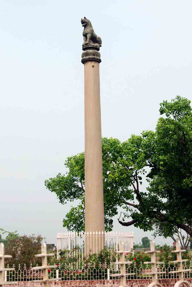 Asokan Pillar, Lauriya-Nandangarh, Bihar