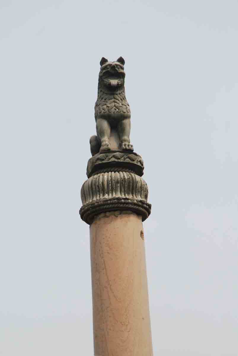 Asokan Pillar, Lauriya-Nandangarh, Bihar
