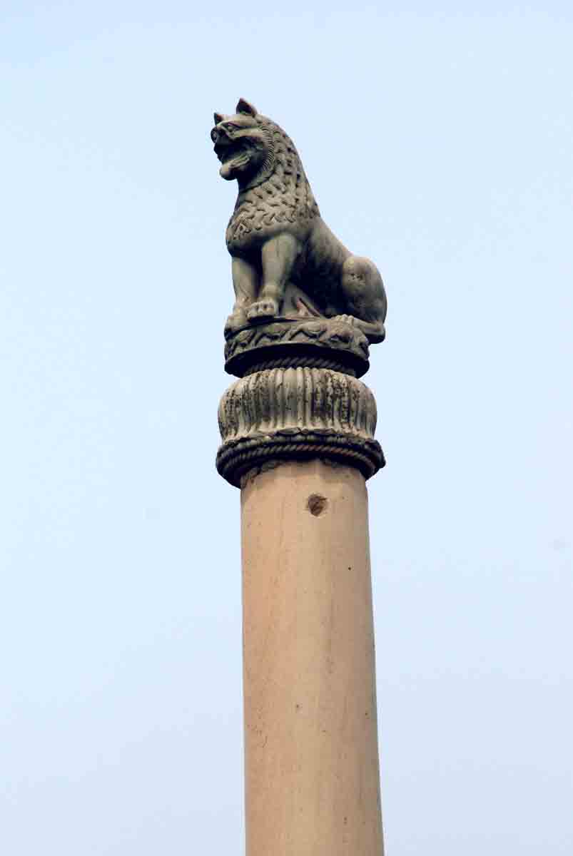 Asokan Pillar, Lauriya-Nandangarh, Bihar