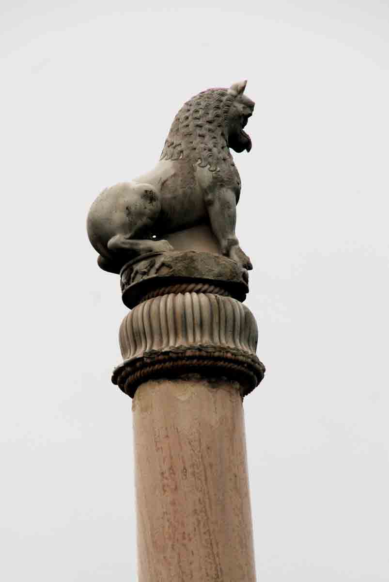 Asokan Pillar, Lauriya-Nandangarh, Bihar