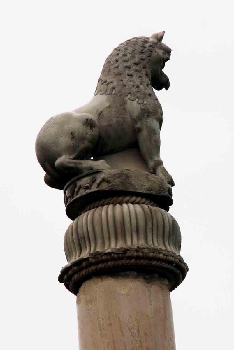 Asokan Pillar, Lauriya-Nandangarh, Bihar