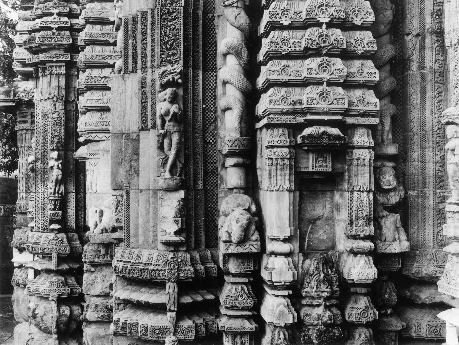 Parvati temple, Lingaraja compound, Bhubaneswar, Odisha