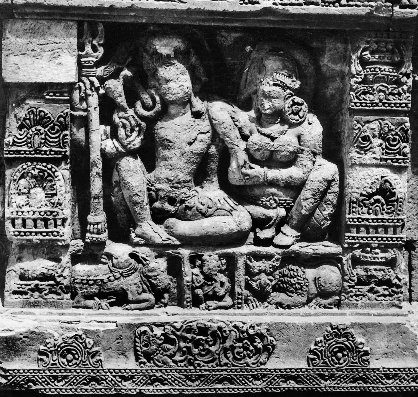 Parasuramesvara temple compound, Bhubaneswar, Odisha