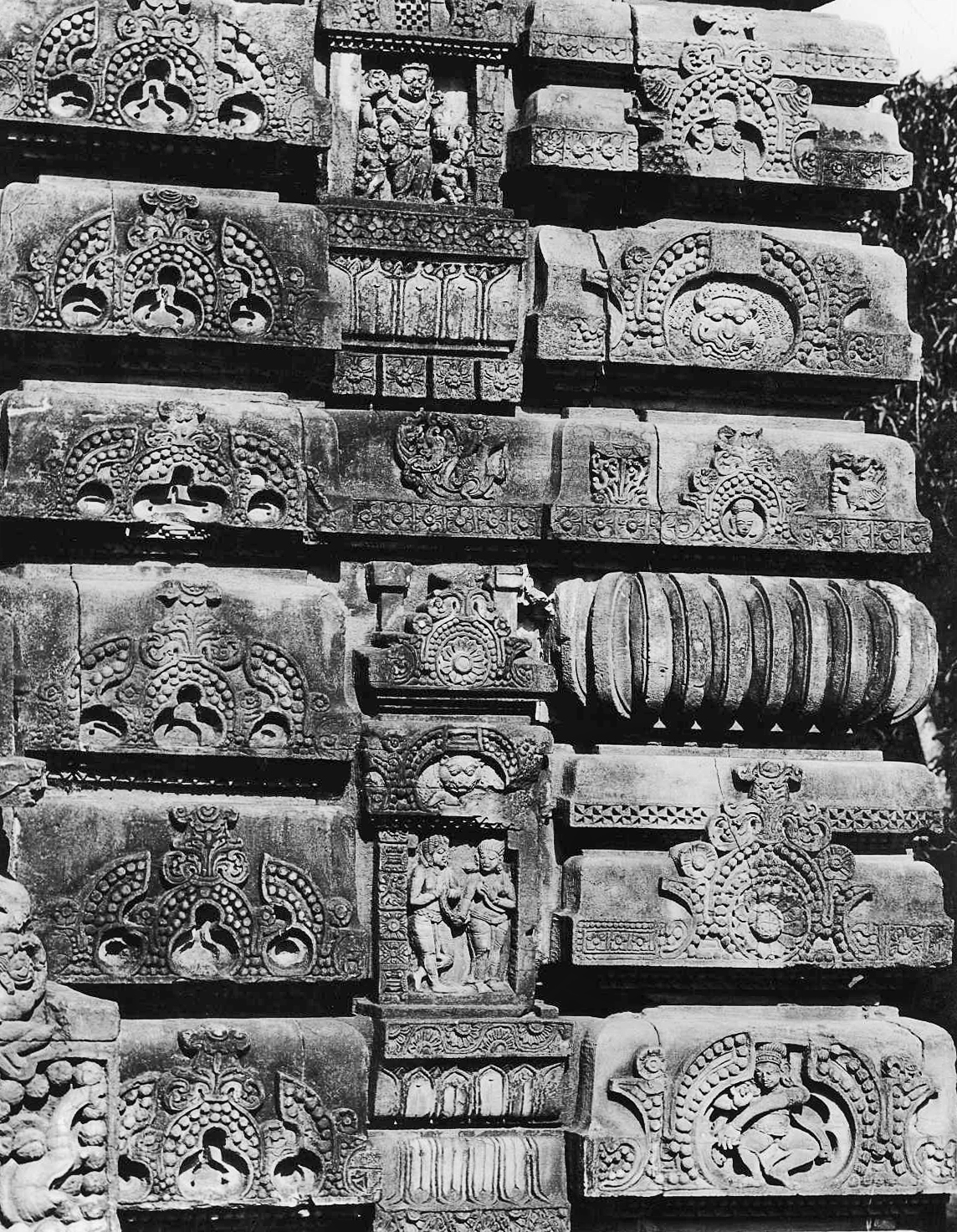 Parasuramesvara temple compound, Bhubaneswar, Odisha