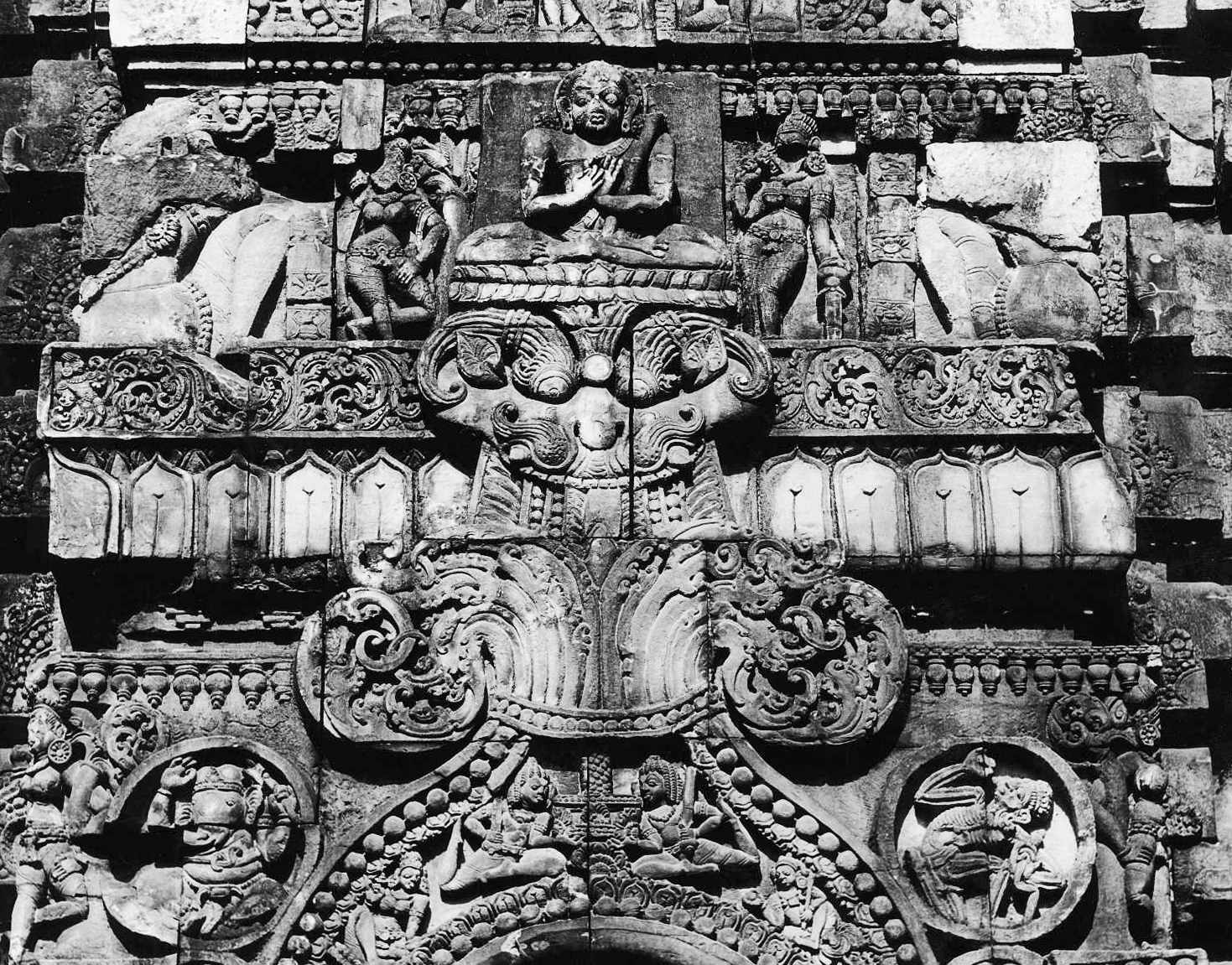 Parasuramesvara temple compound, Bhubaneswar, Odisha