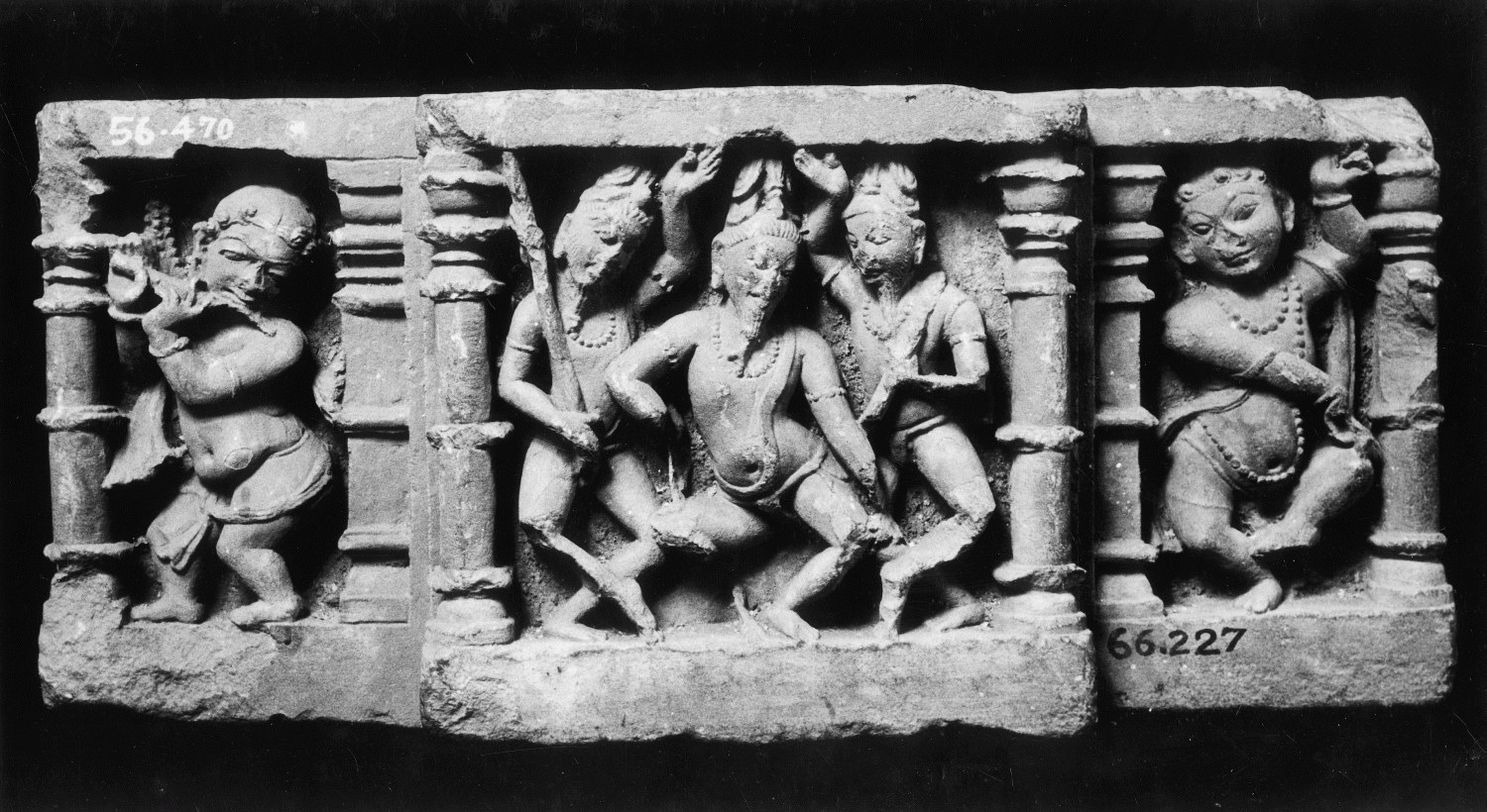 Dancing figures in Indian Art