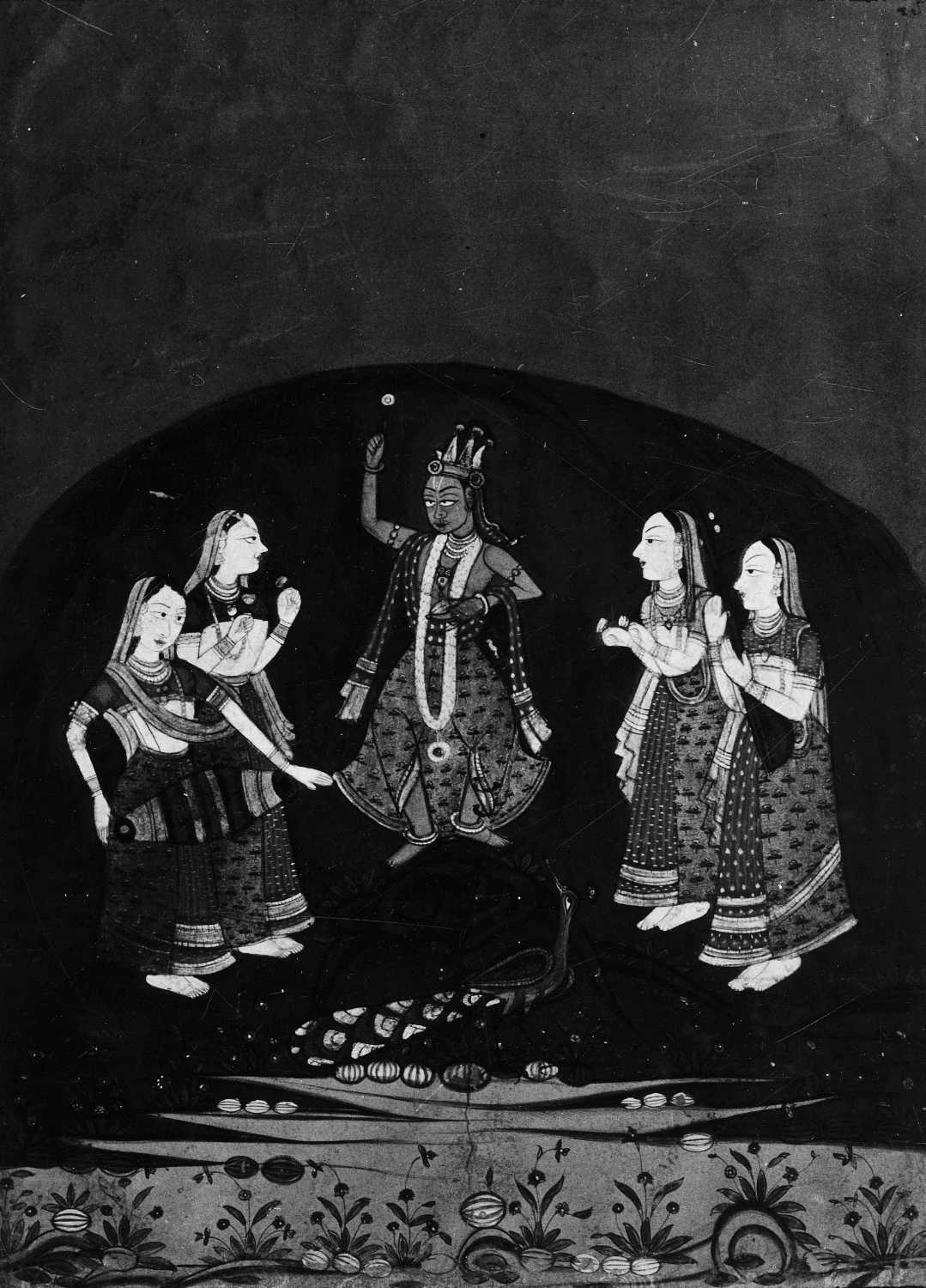 Dancing figures in Indian Art