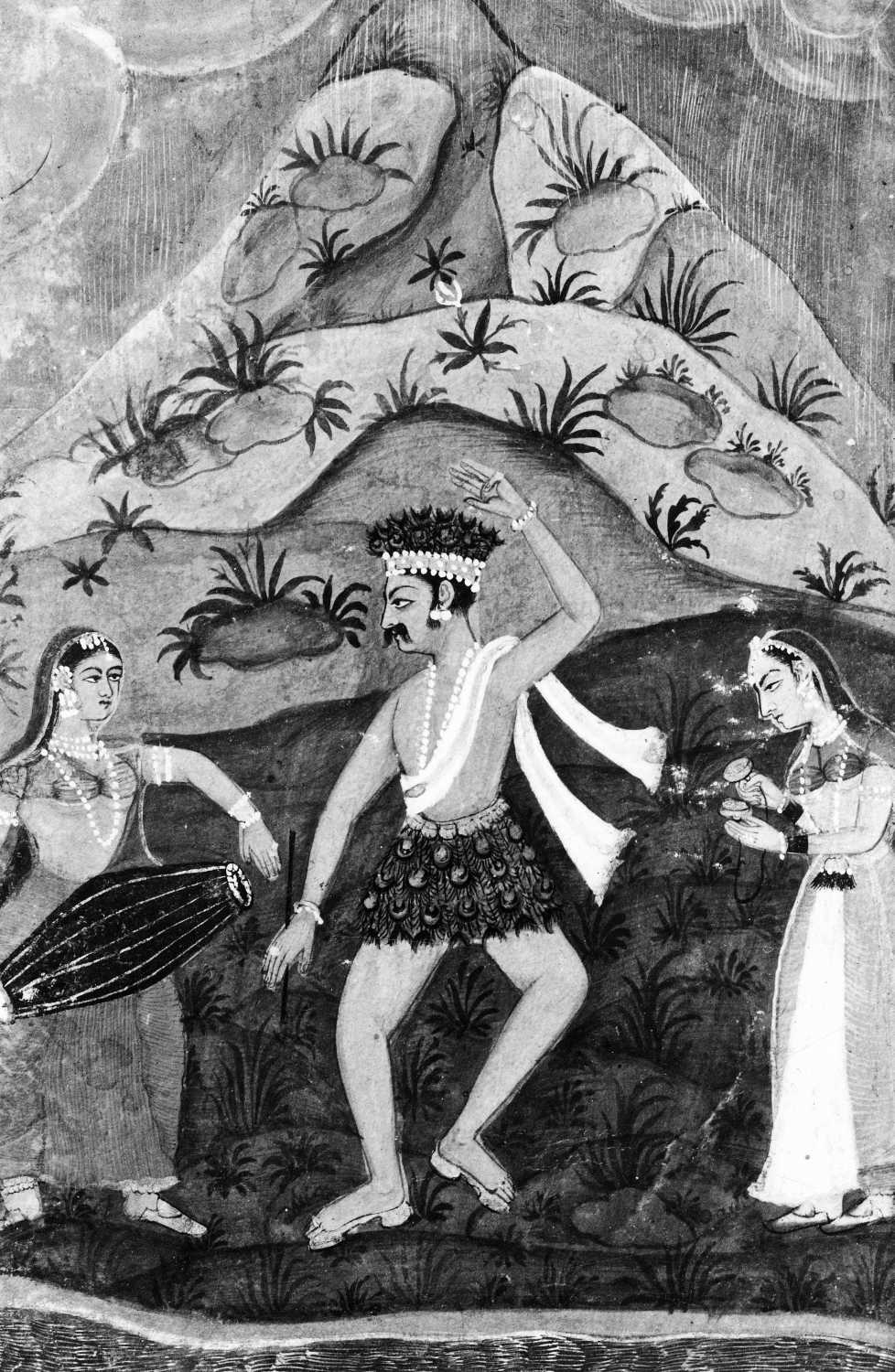 Dancing figures in Indian Art