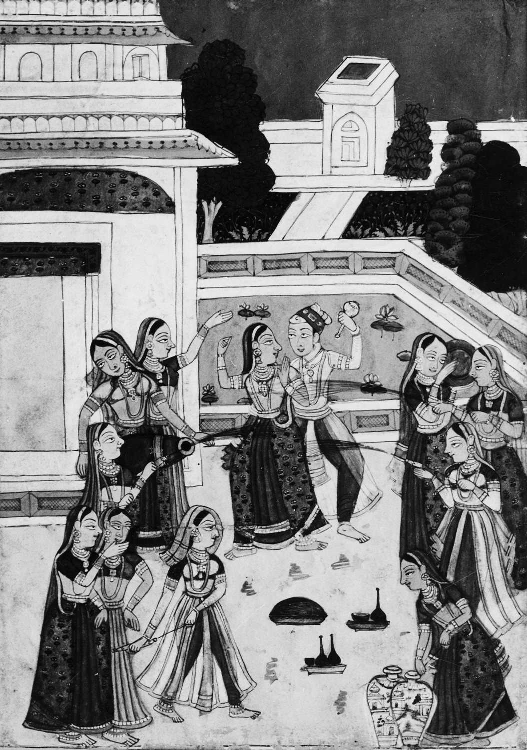 Dancing figures in Indian Art